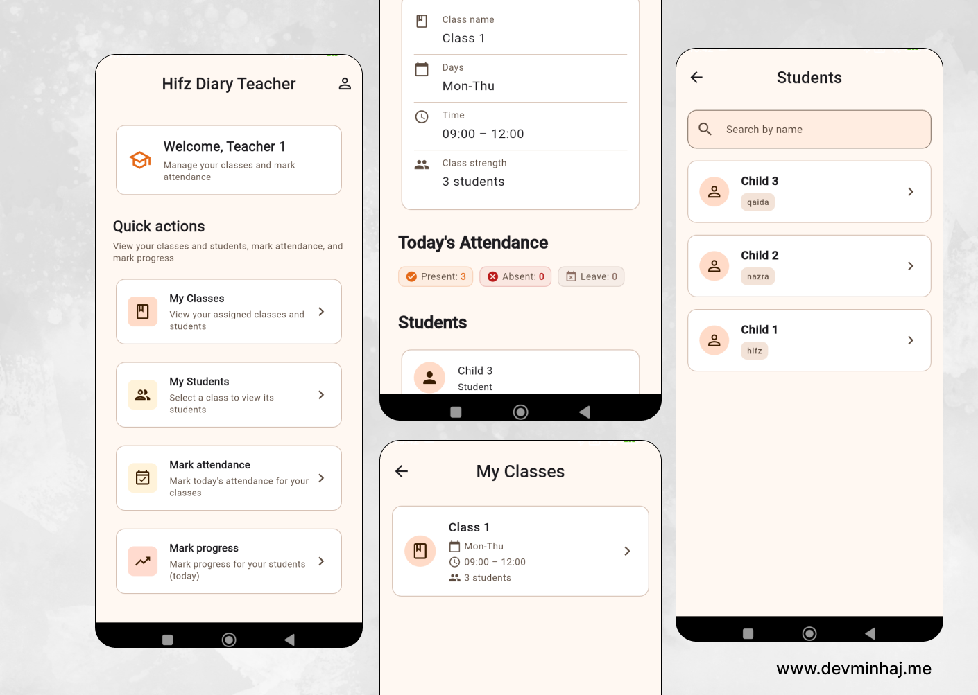 Hifz Diary screenshot