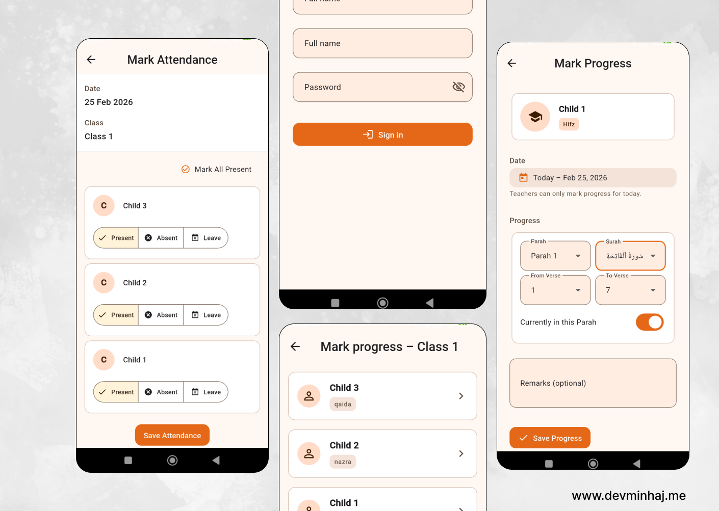 Hifz Diary screenshot