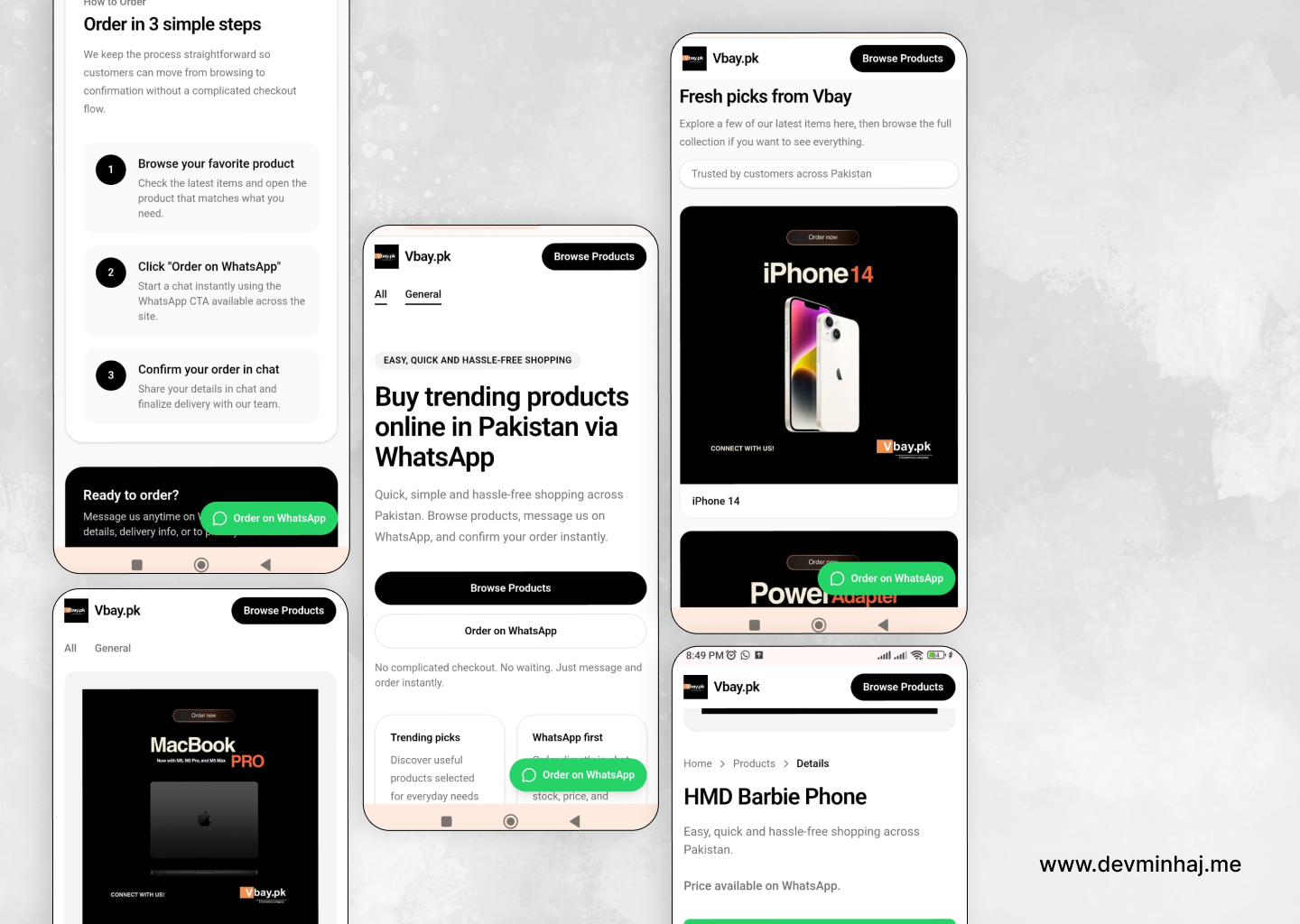 VBay product preview